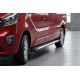 Боковые Подножки Line (2 шт., Алюминий) Длинная База для Renault Trafic 2015- гг