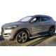 Боковые Подножки Tayga Grey (2 шт., Алюминий) для Hyundai Tucson TL 2016-2021 гг