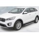 Боковые Подножки Duru (2 шт., Алюминий) для Kia Sorento III UM 2014-2020 гг