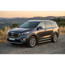Боковые Подножки Fullmond (2 шт., Алюминий) для Kia Sorento III UM 2014-2020 гг