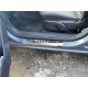 Накладки на пороги Carmos V1 (4 шт, сталь) для Opel Astra H 2004-2013 рр