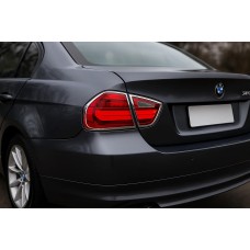 Накладки на стопи (2 шт., пласт) для BMW 3 серія E-90/91/92/93 2005-2011 рр