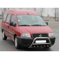 Кенгурятник WT003 (нерж) для Fiat Scudo 1996-2007 рр
