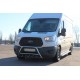 Кенгурятник WT003 (нержавейка) для Ford Transit 2014- гг