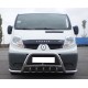 Кенгурятник с усами WT003-Plus (нерж.) для Renault Trafic 2001-2015 гг