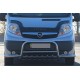 Кенгурятник з вусами Exclusive (нерж.) для Renault Trafic 2001-2015 рр