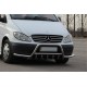 Кенгурятник WT003 с дугами (нерж.) для Mercedes Vito W639 2004-2014 гг