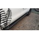 Бокові пороги Allmond Black (2 шт., алюміній) для Toyota Hilux 2015- рр