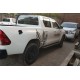Бокові пороги Allmond Black (2 шт., алюміній) для Toyota Hilux 2015- рр