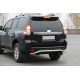 Задня дуга AK008 (нерж) для Toyota Land Cruiser Prado 150 2009-2023 рр