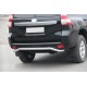 Задня дуга AK008 (нерж) для Toyota Land Cruiser Prado 150 2009-2023 рр