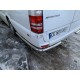 Бічні труби за заднім колесом кутові (2 шт., нерж) Long для Volkswagen Crafter 2006-2016 рр