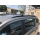 Поперечки під ключ (2 шт) Чорний для Dacia Lodgy 2012-2022 рр