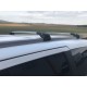 Поперечки під ключ (2 шт) Чорний для Dacia Lodgy 2012-2022 рр