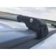Поперечки під ключ (2 шт) Чорний для Dacia Lodgy 2012-2022 рр