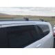 Поперечки під ключ (2 шт) Чорний для Dacia Lodgy 2012-2022 рр