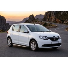 Боковые Подножки Maya V1 (2 шт., Алюминий) для Dacia Sandero 2013-2020 гг