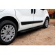Боковые Подножки Rainbow Black (2 шт, Алюминиевый Профиль) для Citroen Nemo 2007-2017 гг