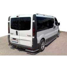 Задние Углы AK003 (Нержавейка) для Renault Trafic 2001-2015 гг