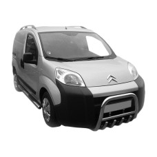 Кенгурятник QT006 (нерж.) для Fiat Fiorino/Qubo