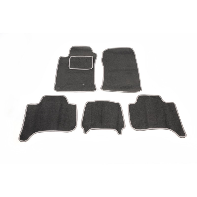 Ворсові килимки Premium (5 шт) для Toyota Land Cruiser Prado 120