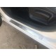Накладки на пороги OmsaLine (4 шт, нерж) для Renault Megane III 2009-2016 рр