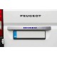 Хром планка над номером LED-синій (нерж.) для Peugeot Boxer 2006-2025 рр
