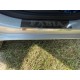 Накладки на пороги Carmos (4 шт., нерж.) для Skoda Fabia 2000-2007 рр