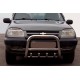 Кенгурятник QT006 (нерж) для Chevrolet Niva 1998-2020 рр