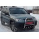 Кенгурятник QT007 (нержавейка) для Chevrolet Niva 1998-2020 гг