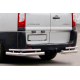 Задні кути AK-003-Double (2 шт., нерж.) для Peugeot Expert 2007-2016 рр
