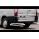 Задние углы Double (2 шт., нержавейка) для Citroen Jumpy 2007–2017 гг