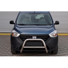 Кенгурятник WT006 (нерж.) для Renault Dokker 2013-2022 рр