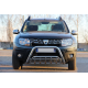 Кенгурятник WT002 (нерж) для Dacia Duster 2008-2018 рр