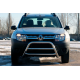 Передняя защита WT022 Нержавейка для Renault Duster 2008-2017 гг