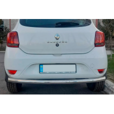 Задня дуга AK002 (нерж) для Renault Sandero 2013-2022 рр