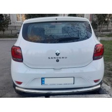 Задня дуга AK002 (нерж) для Renault Sandero 2013-2022 рр