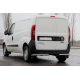 Задние Углы AK003 (Нержавейка) для Fiat Doblo II 2010-2022 гг
