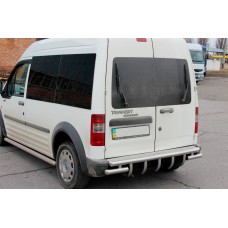 Задняя дуга AK-design (нержавейка) для Ford Connect 2010-2013 гг