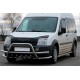 Кенгурятник с двойными дугами WT003-Plus-2 (нерж. сталь) для Ford Connect 2006-2009 гг
