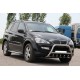 Кенгурятник WT003 (нерж) для SsangYong Action 2005-2018 рр