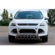 Защита переднего бампера WT002 (нерж. сталь) для Ford Kuga/Escape 2013-2019 гг
