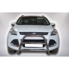 Кенгурятник WT018 (нерж.) для Ford Kuga/Escape 2013-2019 гг