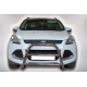 Кенгурятник WT018 (нерж.) для Ford Kuga/Escape 2013-2019 рр