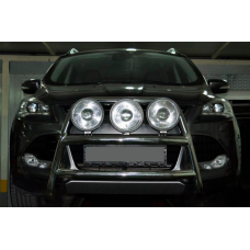 Кенгурятник WT018 (нержавейка) для Ford Kuga/Escape 2013-2019 гг