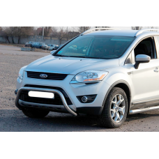 Кенгурятник WT007 (нерж.) для Ford Kuga 2008-2013 рр