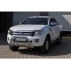 Передняя защита WT003 (нержавейка) для Ford Ranger 2011-2022 гг