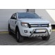 Передняя защита WT003 (нержавейка) для Ford Ranger 2011-2022 гг