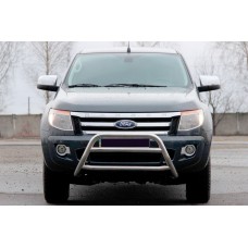 Передній захист WT022 (нерж.) для Ford Ranger 2011-2022 рр