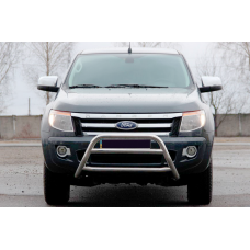 Передній захист WT022 (нерж.) для Ford Ranger 2011-2022 рр